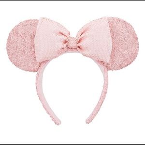 Millennial Pink Sparkle Disney Mickey/Minnie Ears